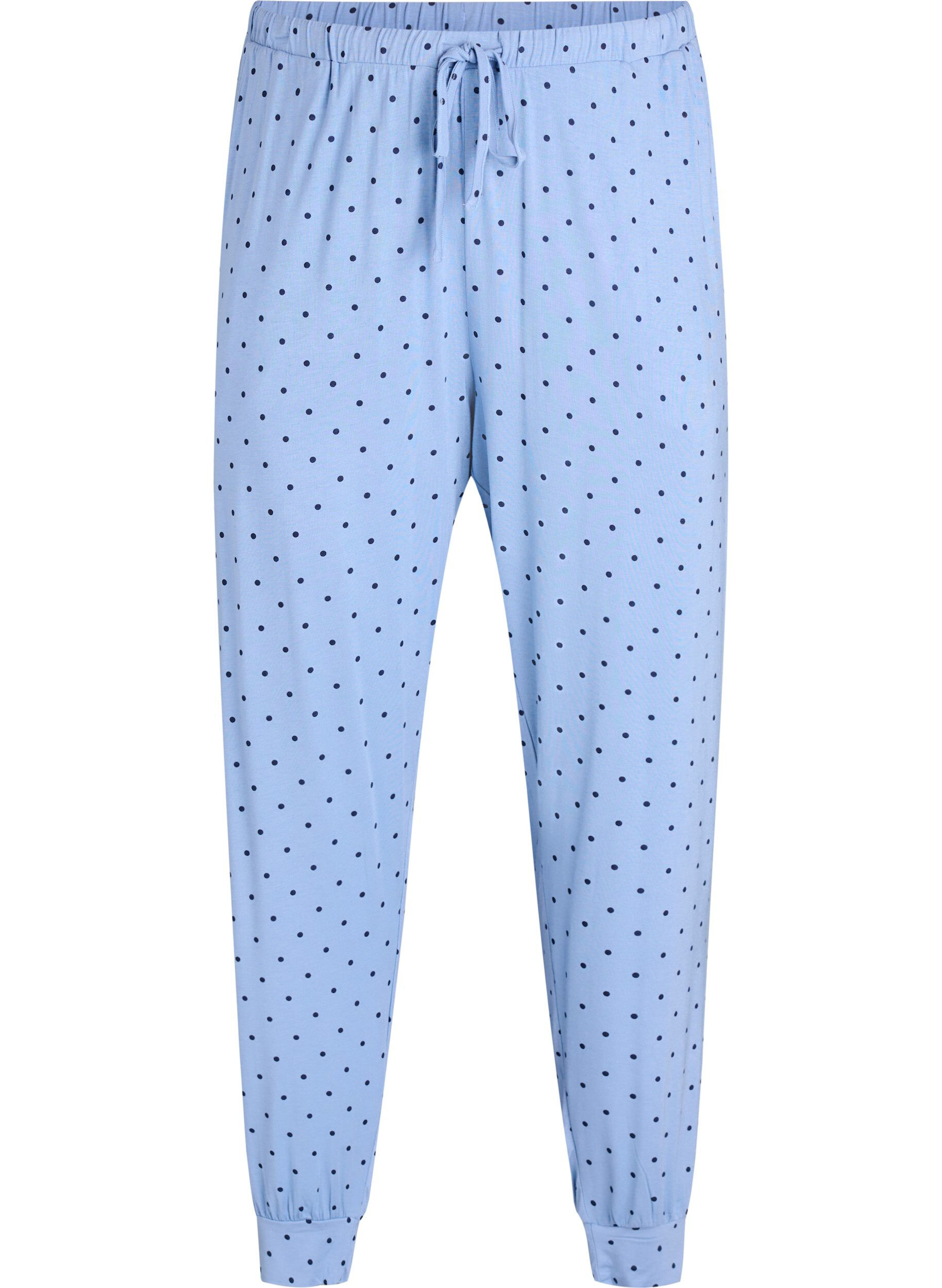 Schlafhose aus Modal mit hoher Taille