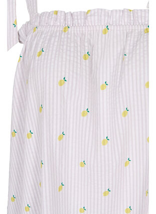 Strandkleid aus Baumwolle mit verstellbaren Trägern, Lemon Print, Packshot image number 2
