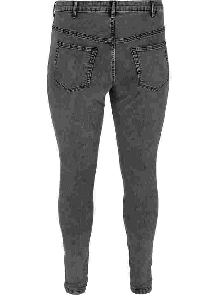 Superschlanke Amy Jeans mit hoher Taille, Grey Denim, Packshot image number 1