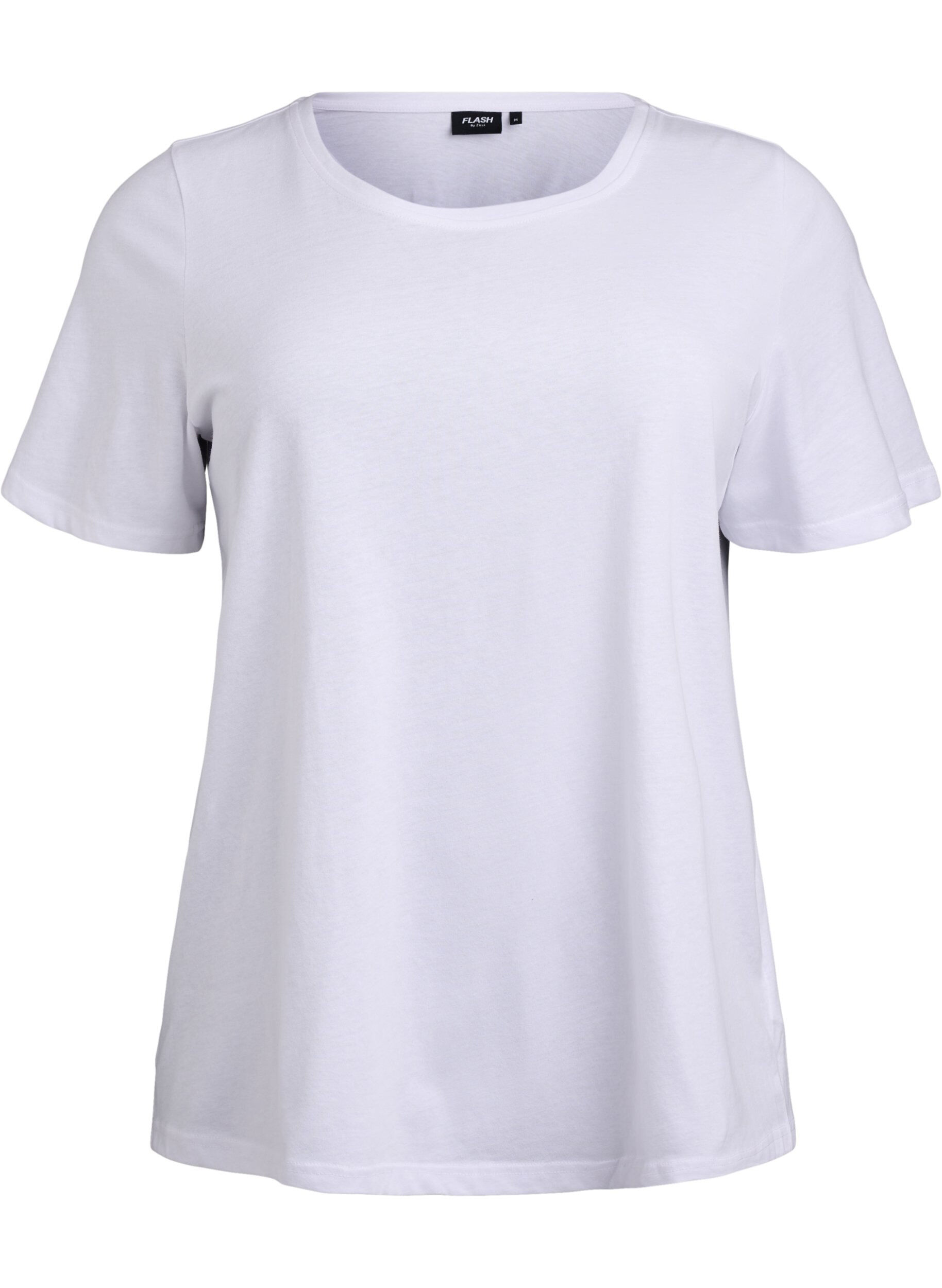 ZizziFLASH - 2er-Pack T-Shirts mit Rundhalsausschnitt, Black/White, Packshot image number 3