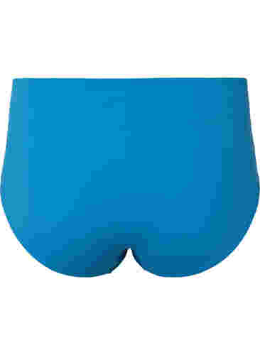 Unterhose mit regulärer Taille und Spitze, Cendre Blue, Packshot image number 1