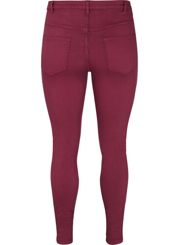 Super Slim Amy Jeans mit hoher Taille, Port Royal, Packshot image number 1
