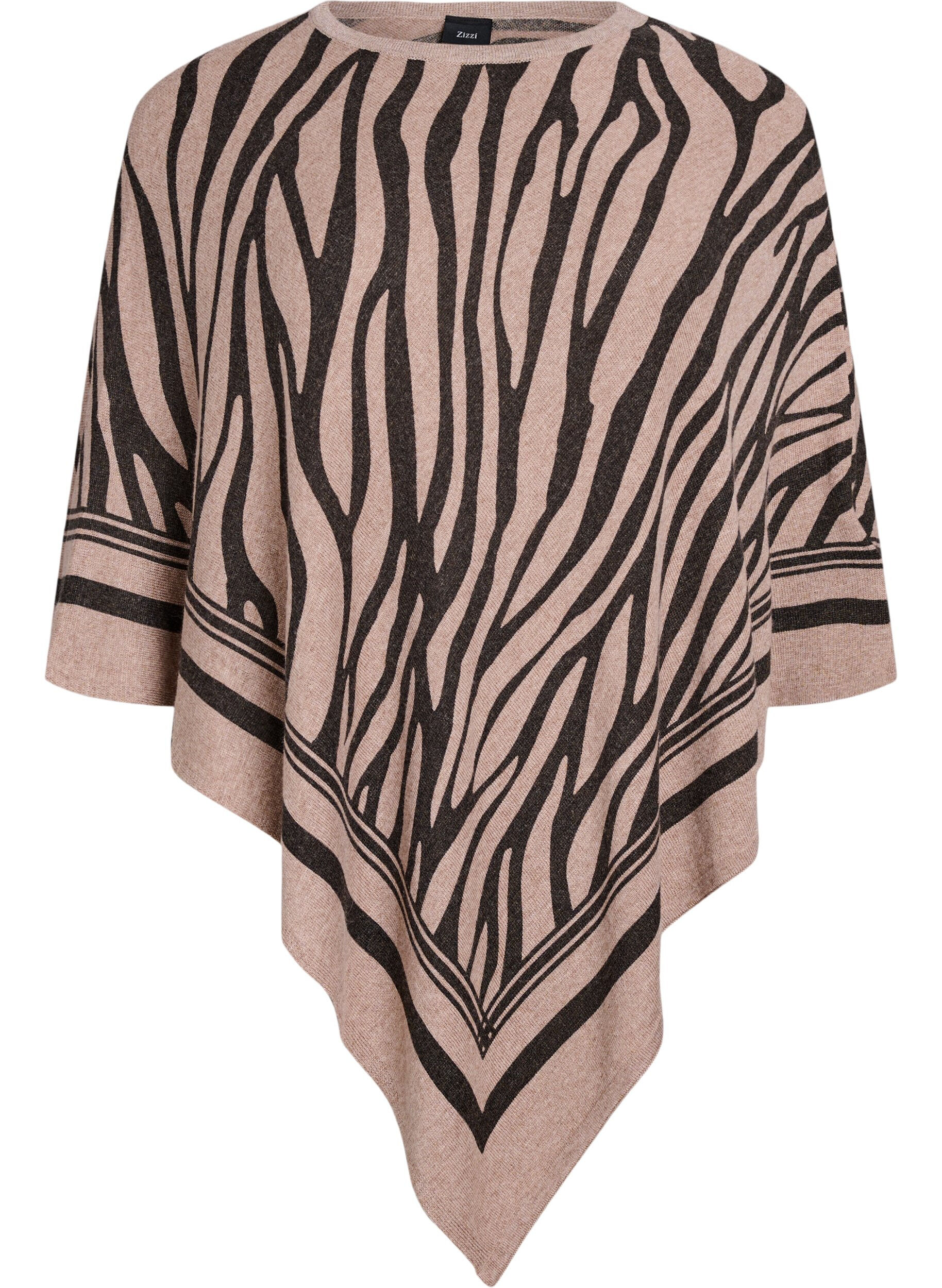 Feinstrickponcho