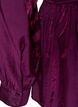 Gl&auml;nzende Bluse aus Viskose mit Peplum-Effekt, Lila, Packshot image number 3