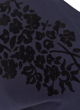 T-Shirt aus Bio-Baumwolle mit Print-Details, Night Sky, Packshot image number 3