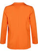 Schlichter Blazer mit Knopf und Dekorationstaschen, Mandarin Orange, Packshot image number 1