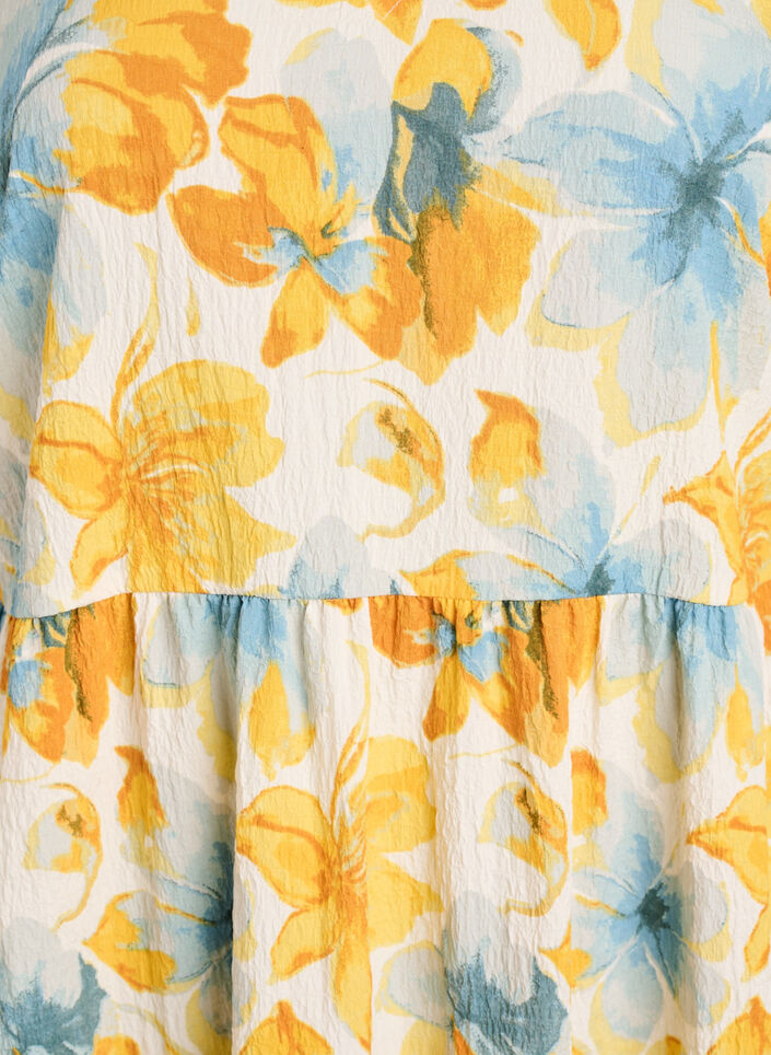 Kurzes A-Linien-Kleid, Gelb, Packshot image number 2