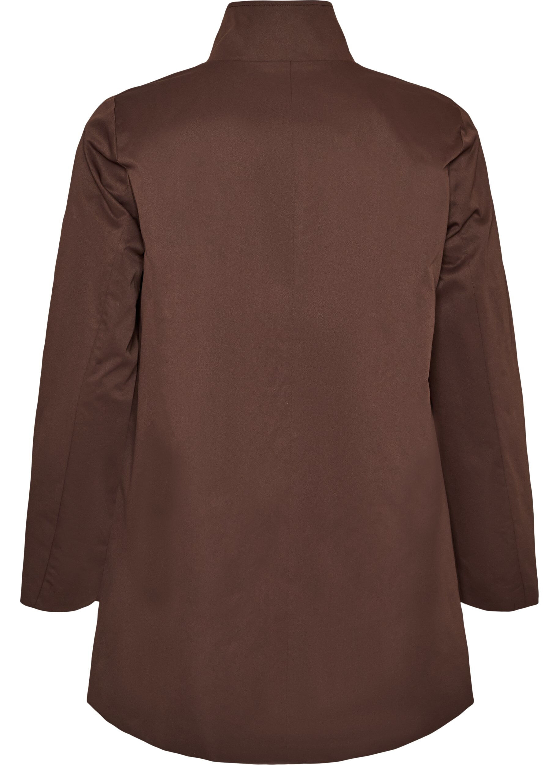 ZizziFr&uuml;hlingsjacke aus wasserabweisendem Material mit A-Linie, Braun, Packshot image number 1
