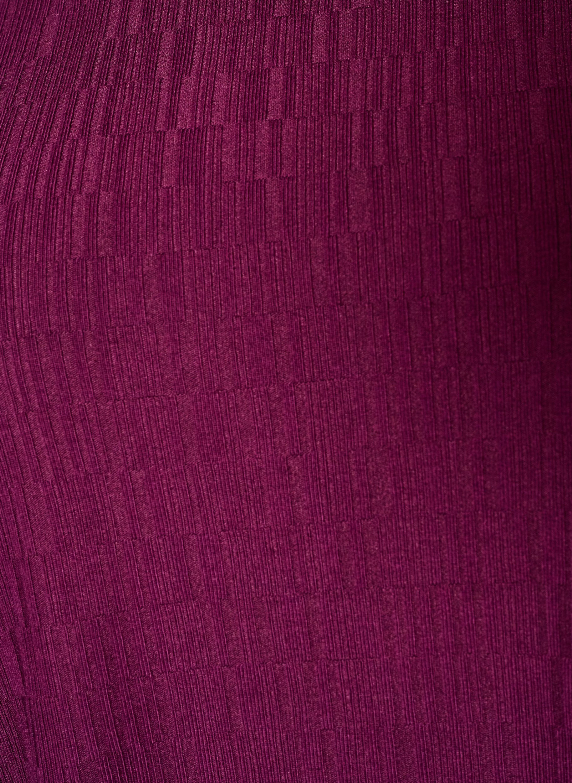 ZizziKleid in Ballonform mit Struktur, Rot, Packshot image number 2