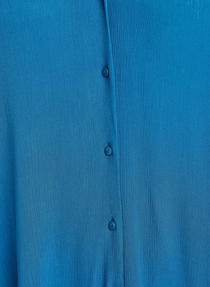 Kaftan-Strandkleid mit Kn&ouml;pfen, Blau, Packshot image number 2