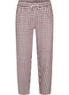 Baumwoll-Pyjamahose mit hohem Bund, Rot, Packshot image number 0