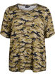 T-Shirt mit TENCEL&trade; Lyocell und Tarnmuster, Gr&uuml;n, Packshot image number 0