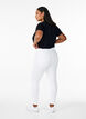 Super Slim Amy Jeans mit hoher Taille, White, Model image number 1
