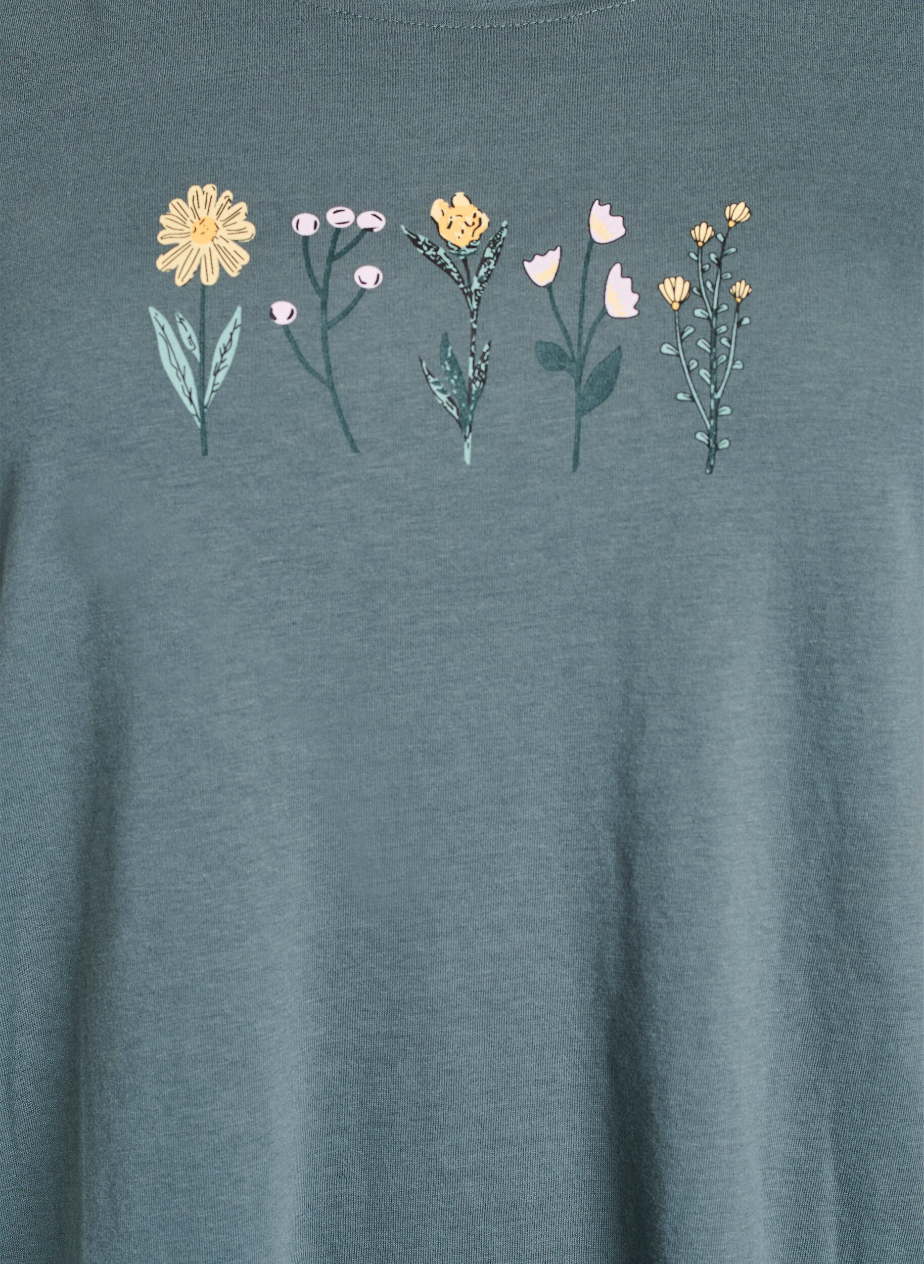 ZizziFLASH - T-Shirt mit Print, Gr&uuml;n, Packshot image number 2