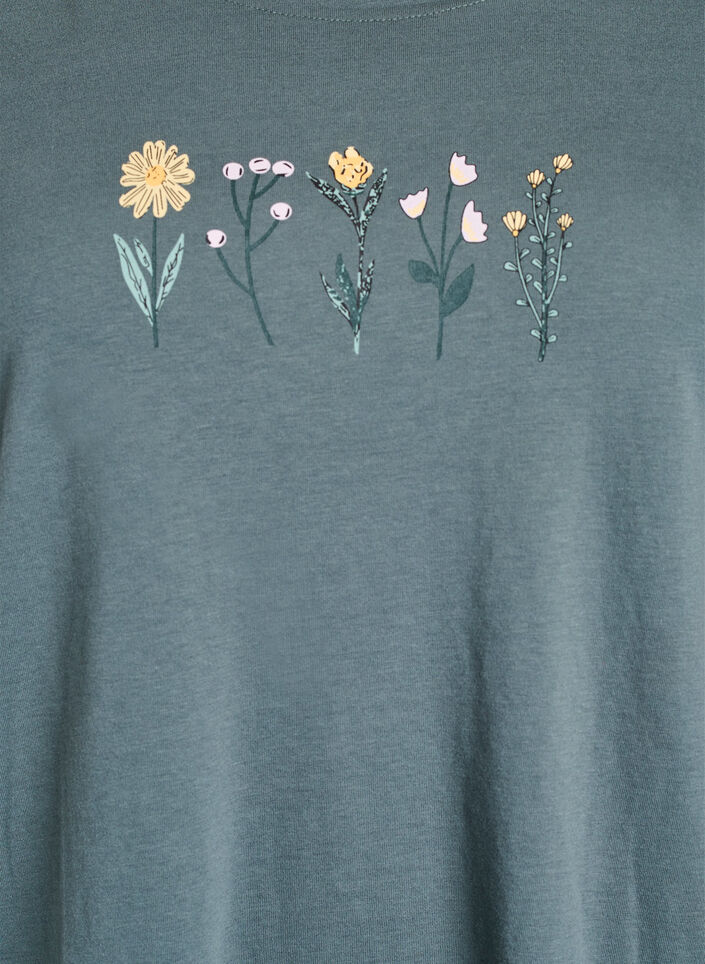 FLASH - T-Shirt mit Print, Grün, Packshot image number 2