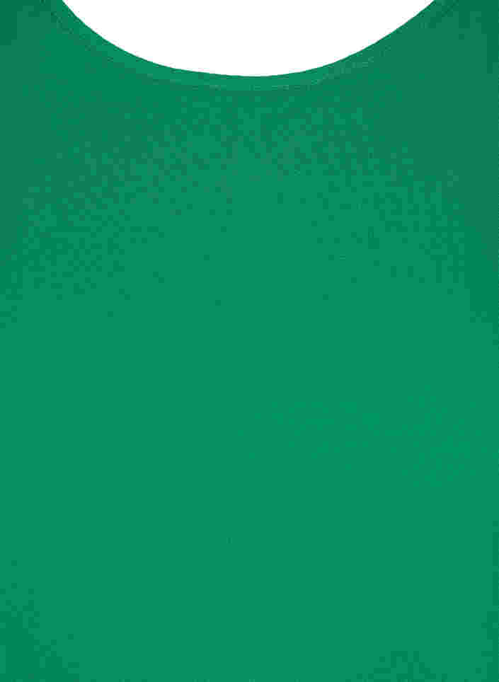 Bluse mit kurzen Ärmeln und Rundhalsausschnitt, Jolly Green, Packshot image number 2