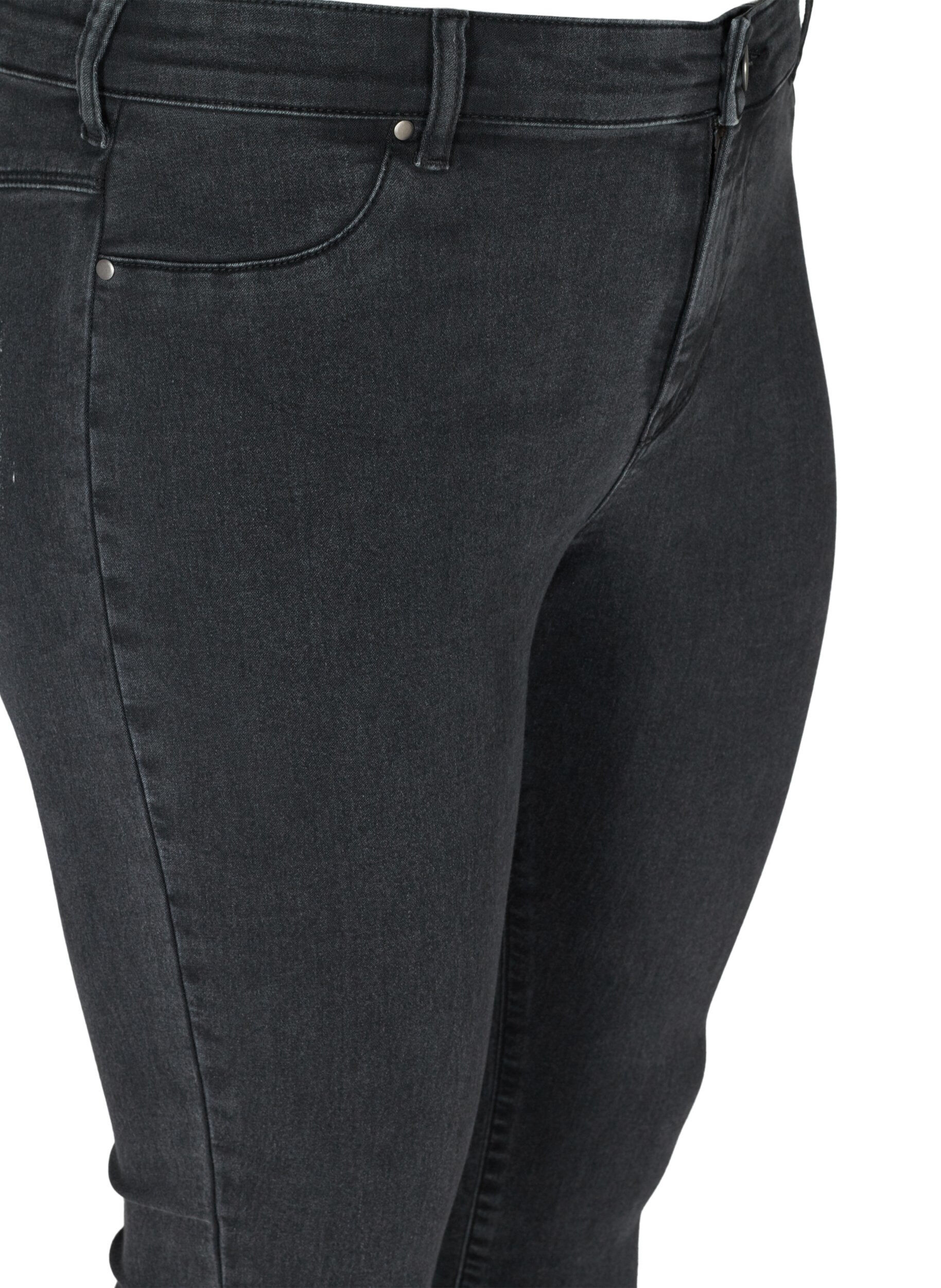 ZizziJeggings aus Baumwollmischung, Grey Denim, Packshot image number 2