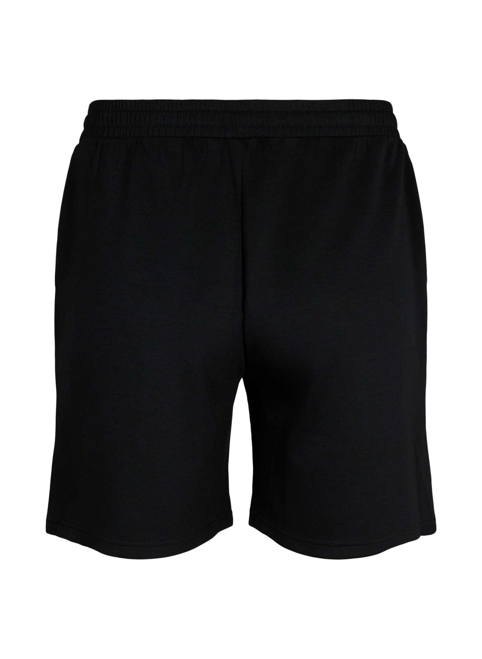 ZizziShorts aus Modalmischung mit Taschen, Schwarz, Packshot image number 1