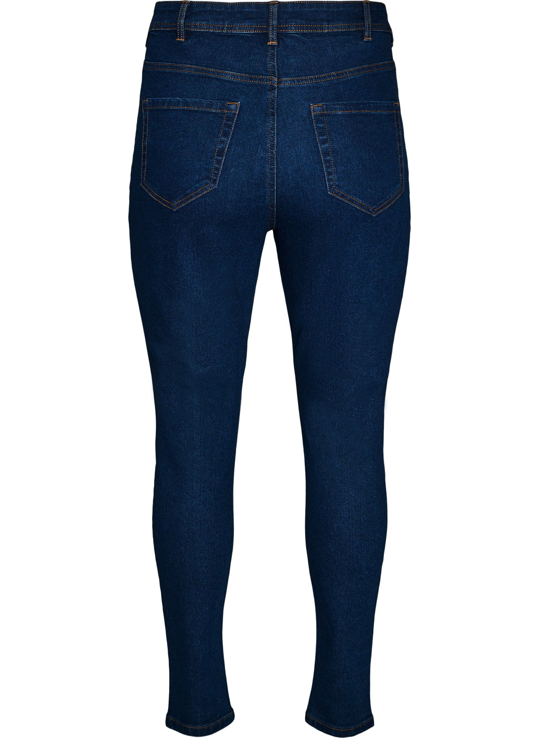 ZizziJeans mit Super Slim Fit, Blau, Packshot image number 1