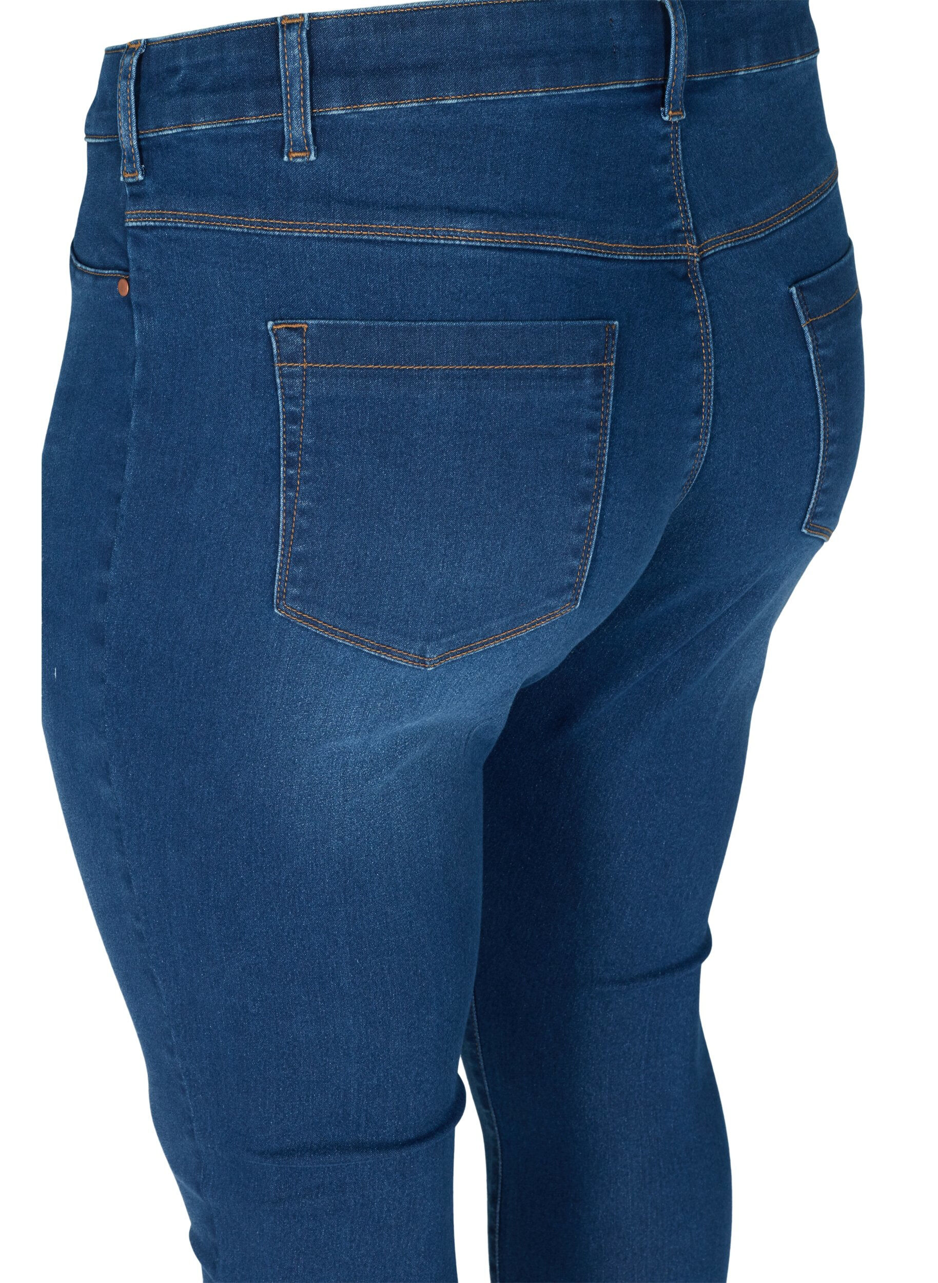 ZizziJeggings aus Baumwollmischung, Blue denim, Packshot image number 3