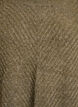 Strickbluse mit V-f&ouml;rmigem Rippenmuster und Schlitzen, Gr&uuml;n, Packshot image number 2