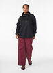 Sweatshirt mit Stehkragen und Taschen, Schwarz, Model image number 1