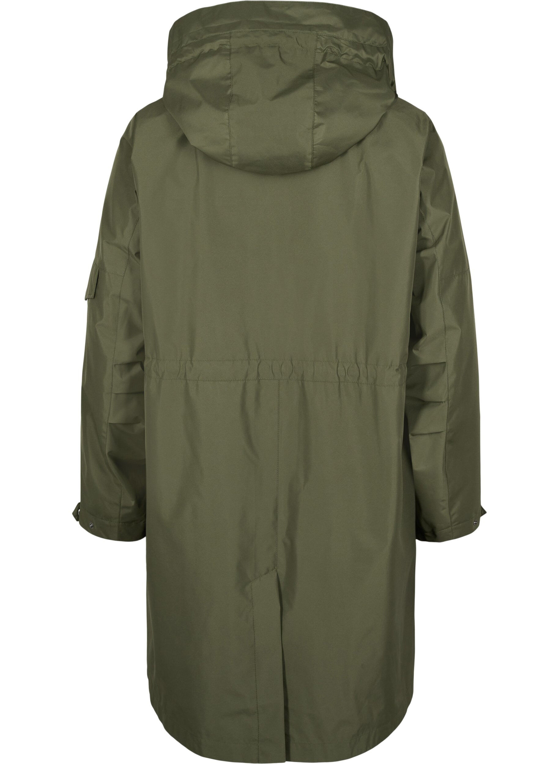 ZizziWasserdichter Parka mit abnehmbarer Kapuze, Forest Night, Packshot image number 1
