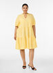 Kurzes A-Linien-Kleid, Gelb, Model image number 1