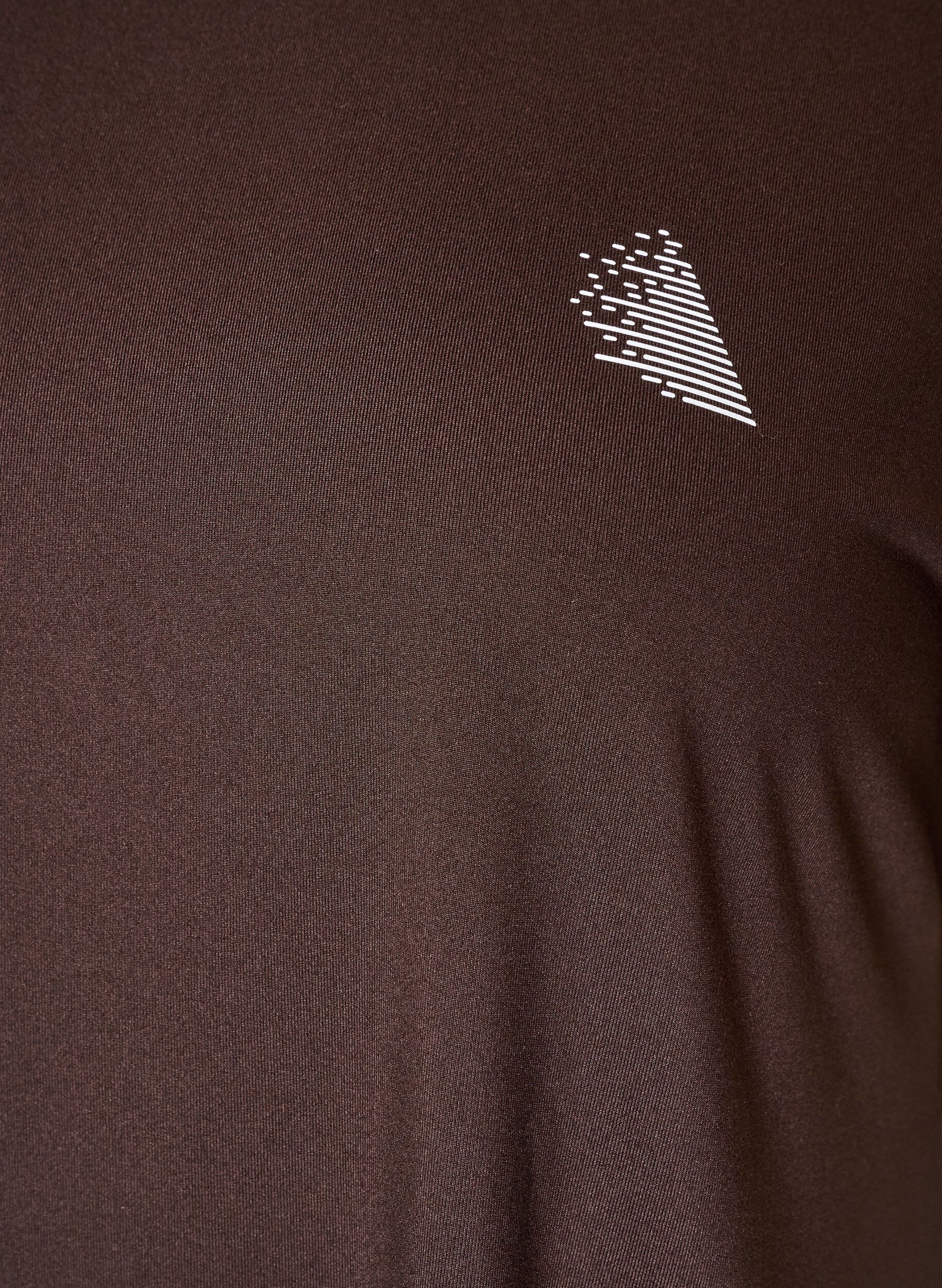 ZizziLanges Trainingsshirt, Braun, Packshot image number 2