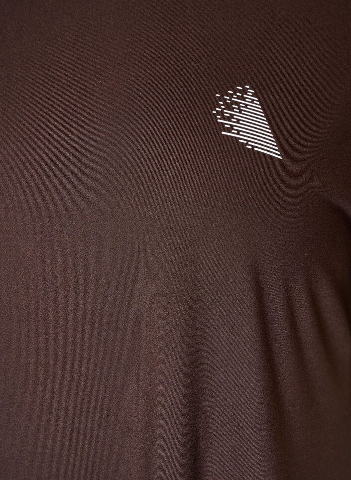 Langes Trainingsshirt, Braun, Packshot image number 2