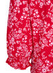 Geblümte Bluse aus Baumwolle, Rot, Packshot image number 3