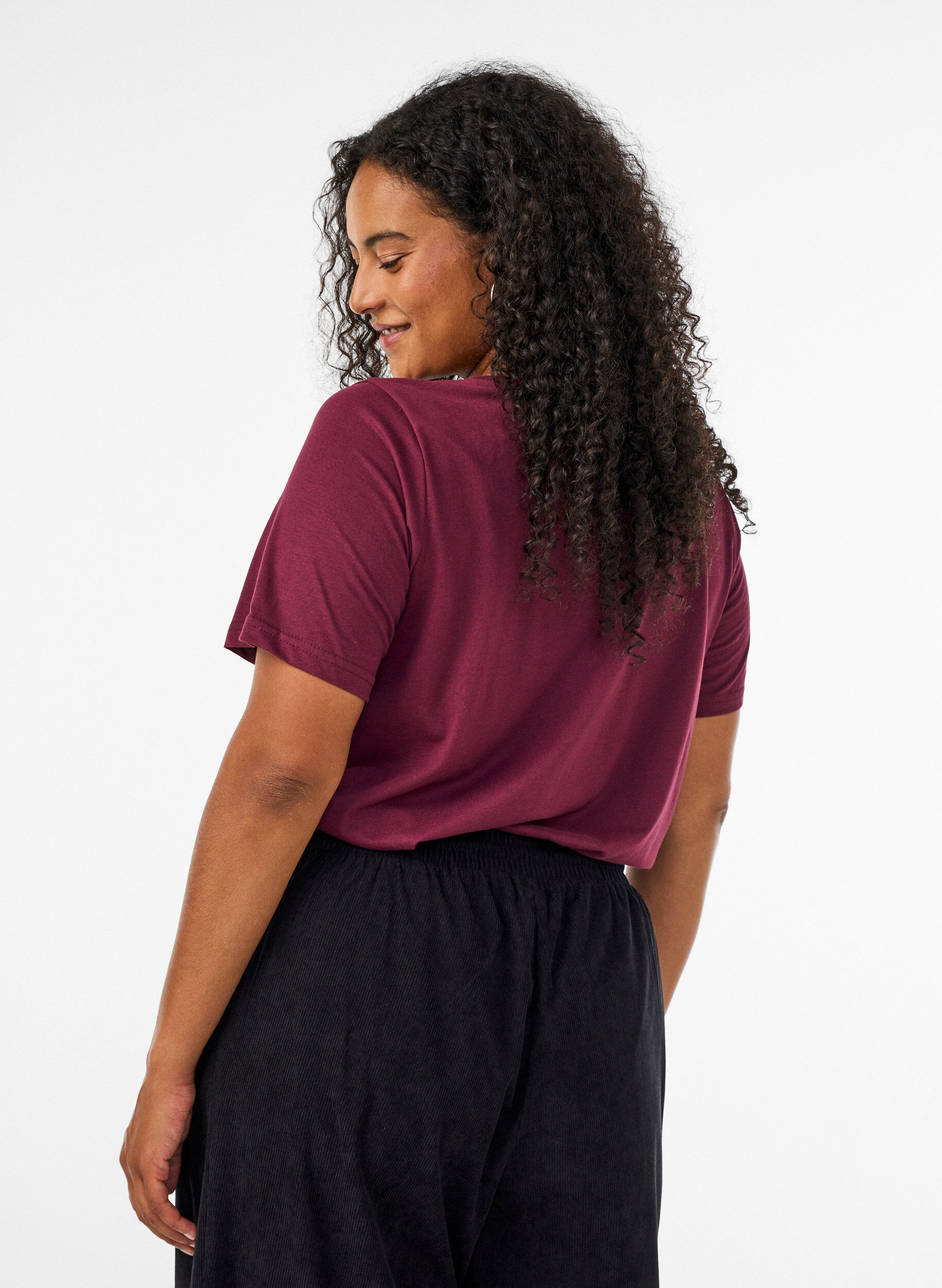 ZizziT-Shirt mit Print, Rot, Model image number 2