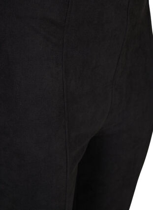 Leggings mit Struktur und Reißverschluss, Black, Packshot image number 2