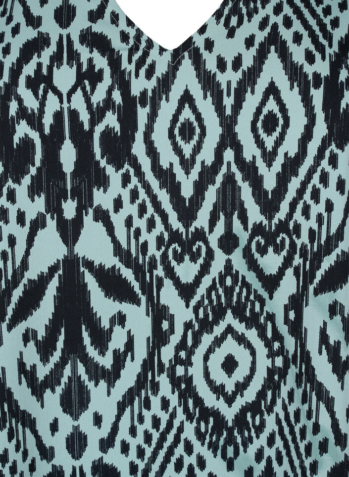 FLASH - Tunika mit V-Ausschnitt und Print, Green Bay Ethnic, Packshot image number 2