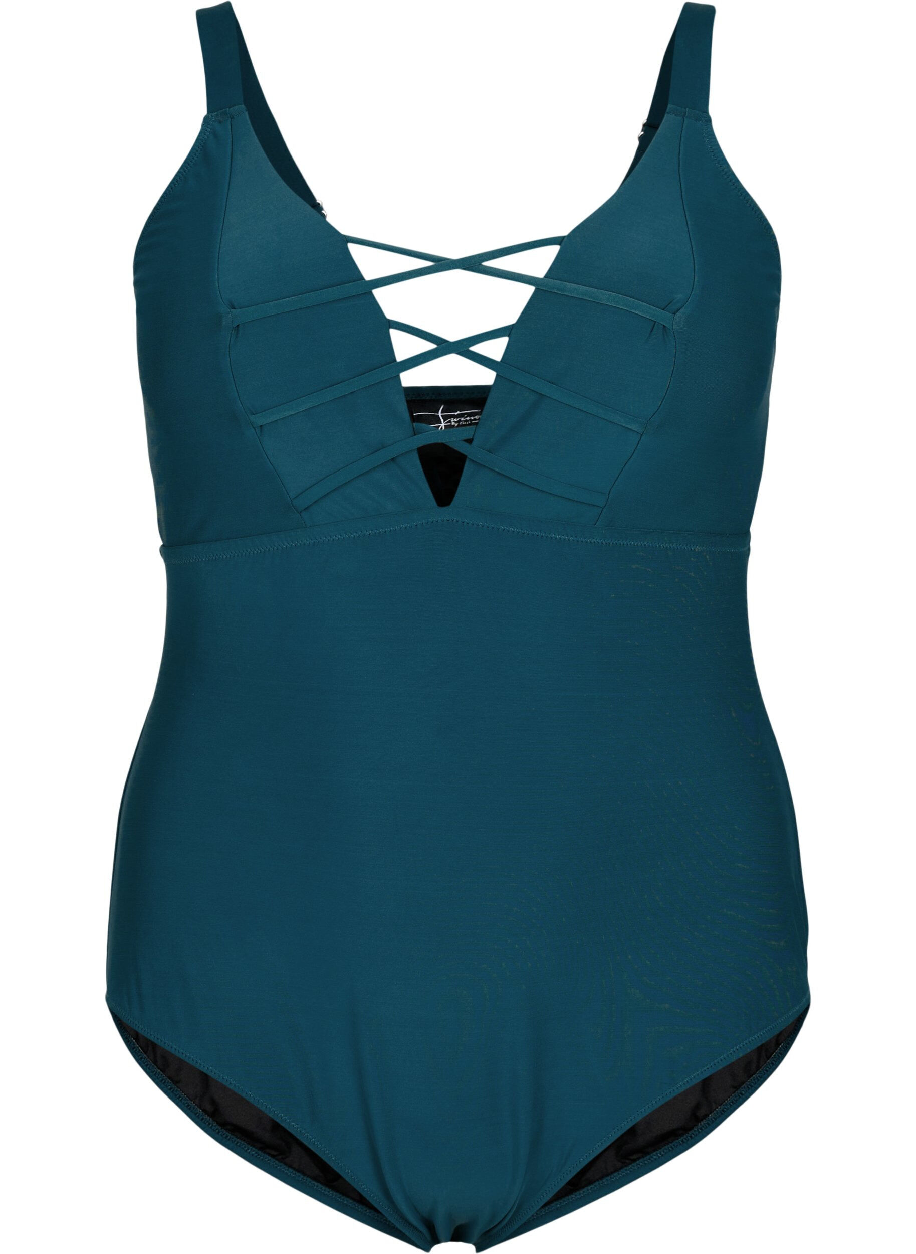 Badeanzug mit Schn&uuml;rung