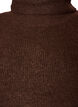 Strickkleid mit Rollkragen, Braun, Packshot image number 2