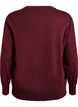 Feinstrick-Strickjacke mit Rundhalsausschnitt, Rot, Packshot image number 1