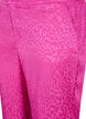 Ton-in-Ton-Hose aus Viskose-Jacquard, Rose Violet, Packshot image number 2