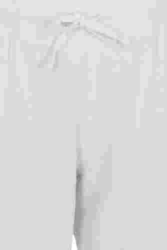 Lockere Caprihose aus Baumwolle, Bright White, Packshot image number 2