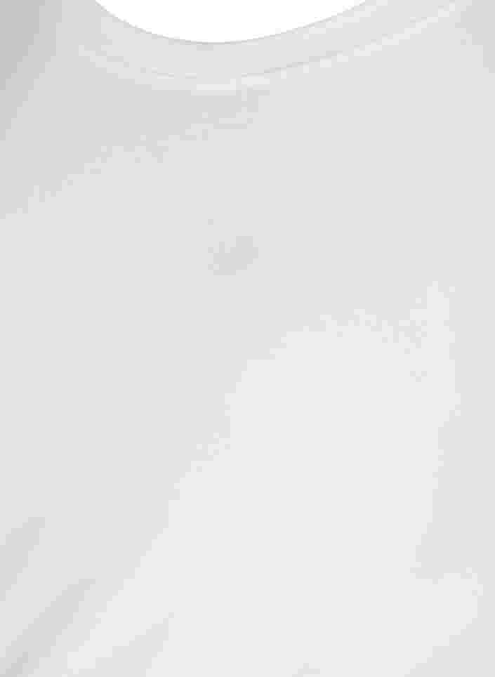 Basic Schwangerschaftsbluse mit langen Ärmeln, White, Packshot image number 2