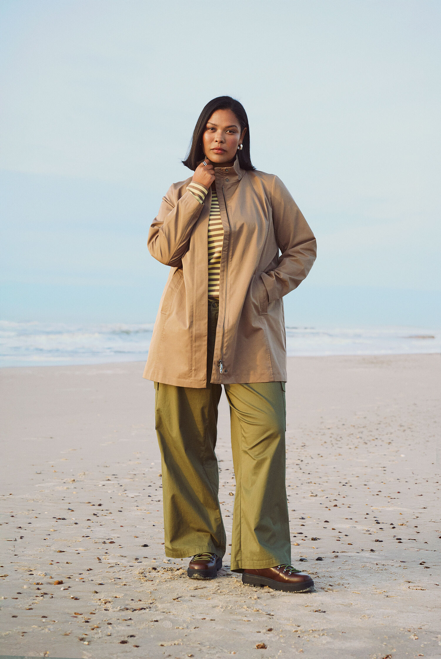 ZizziLeichte &Uuml;bergangsjacke, , Model