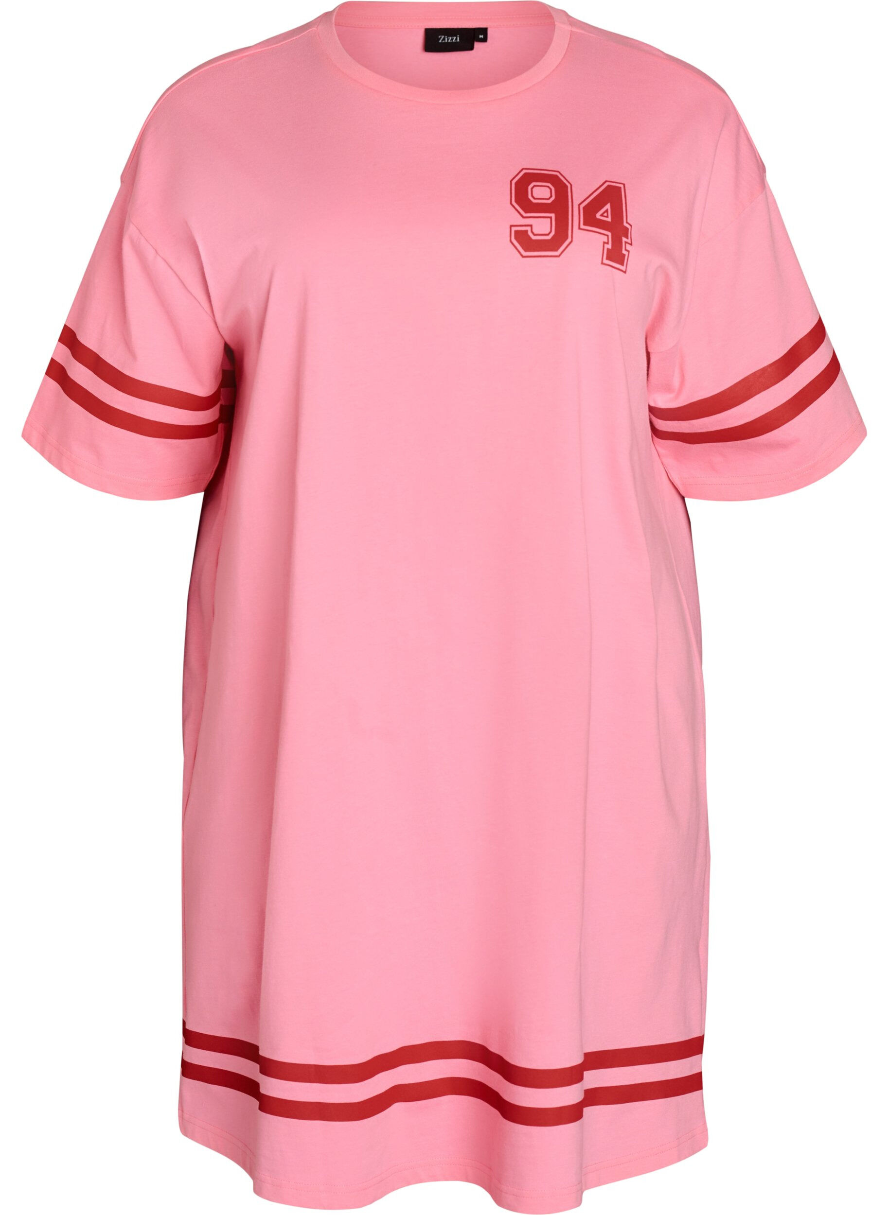 Sportliches T-Shirtkleid aus Baumwolle