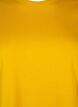 Basic-T-Shirt aus Baumwolle mit Rundhalsausschnitt, Gelb, Packshot image number 2