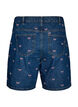 Bestickte Denimshorts, Blau, Packshot image number 1