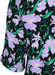  Viskosebluse mit Knöpfen, Black Small Flower, Packshot image number 3