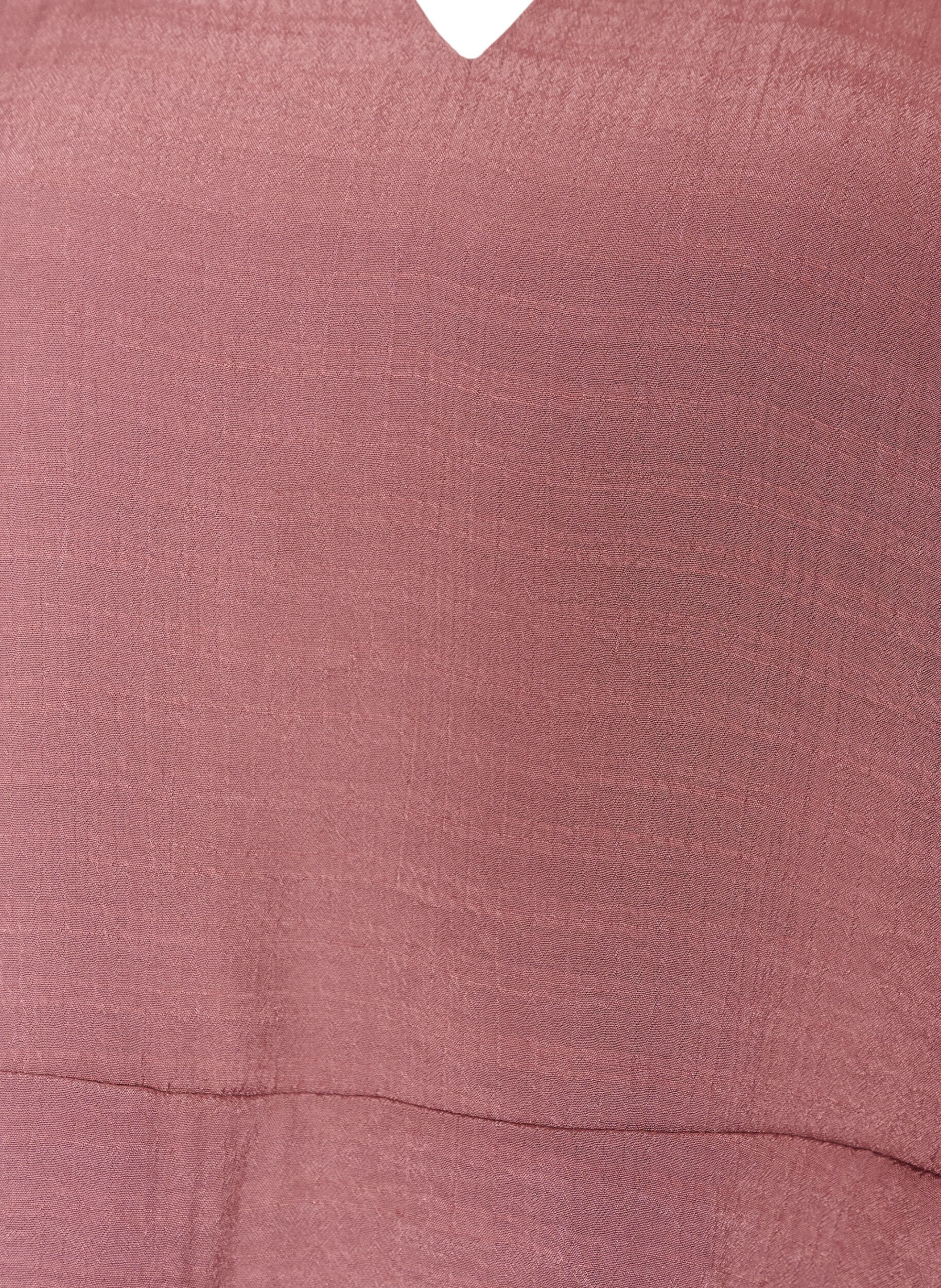 ZizziA-Linien-Kleid mit gestuften R&uuml;schen, Rot, Packshot image number 2