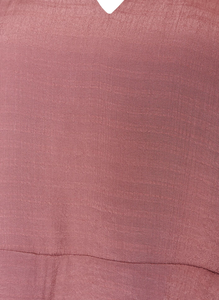 A-Linien-Kleid mit gestuften R&uuml;schen, Rot, Packshot image number 2