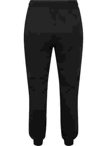 Sweatpants mit Schnürung und Taschen, Black, Packshot image number 1
