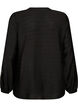 Bluse aus Viskose mit bestickten &Auml;rmeln, Schwarz, Packshot image number 1