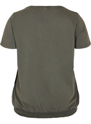 T-Shirt aus Bio-Baumwolle mit Smock, Ivy Acid Eagle AS S, Packshot image number 1